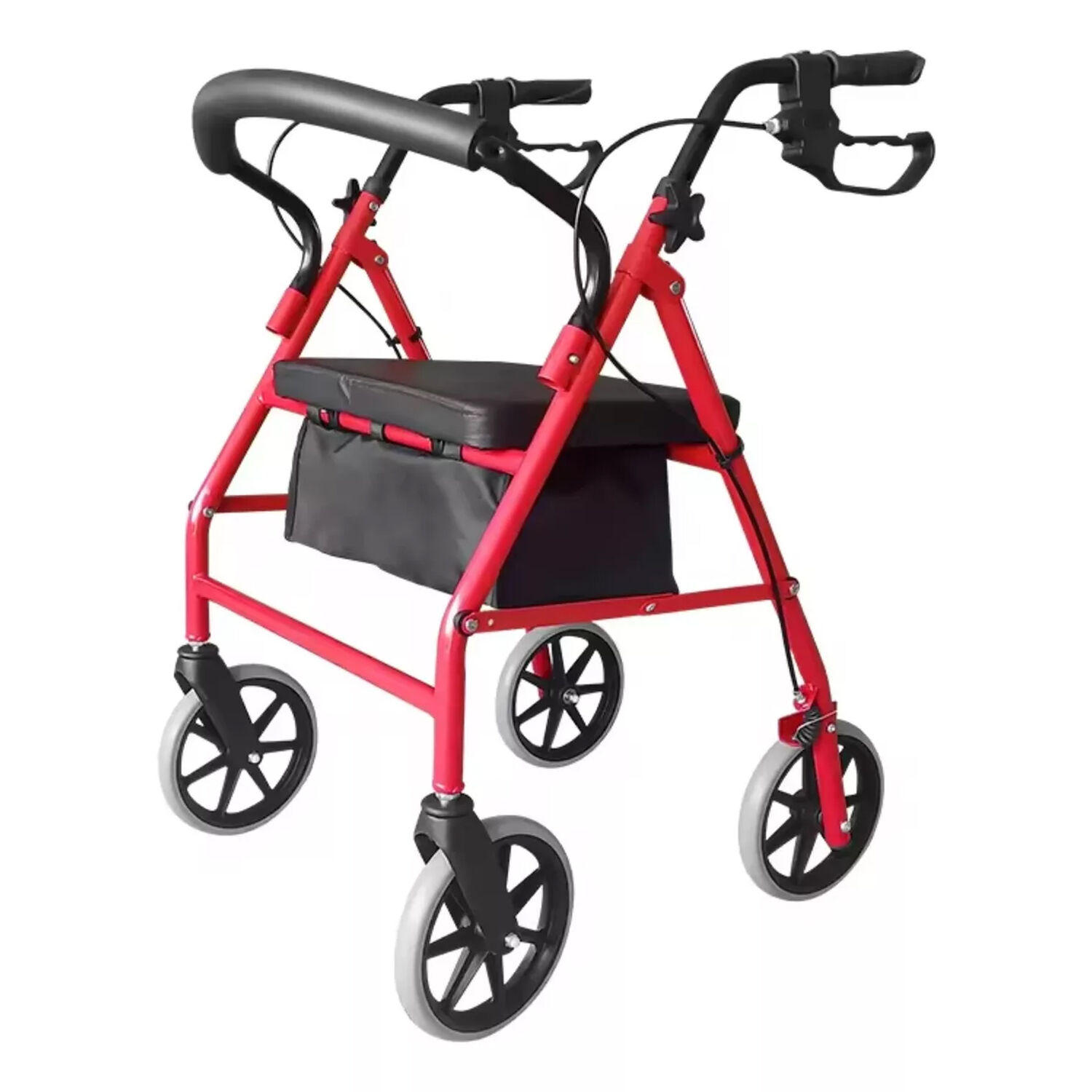Andador Burrito 4 Ruedas Plegable Con Asiento Y Bolso 3004d image number 0.0
