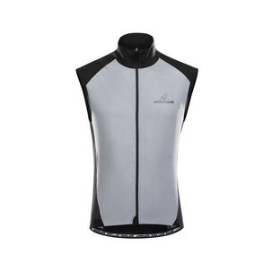 Chaqueta Sin Mangas Cycling Stretch Reflectante Swift Hombre