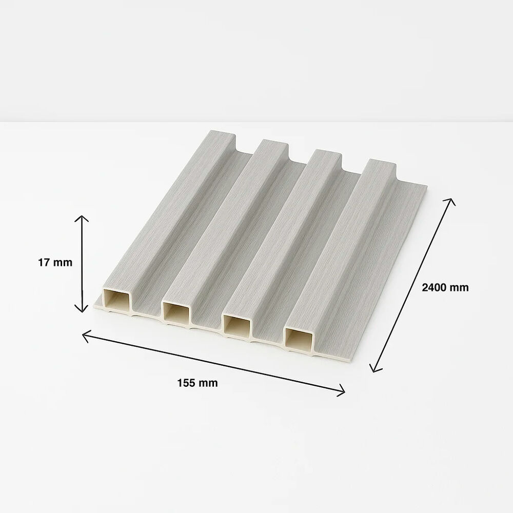 Pack De 16 Revestimientos Siding Wpc Interior Color Blanco image number 3.0