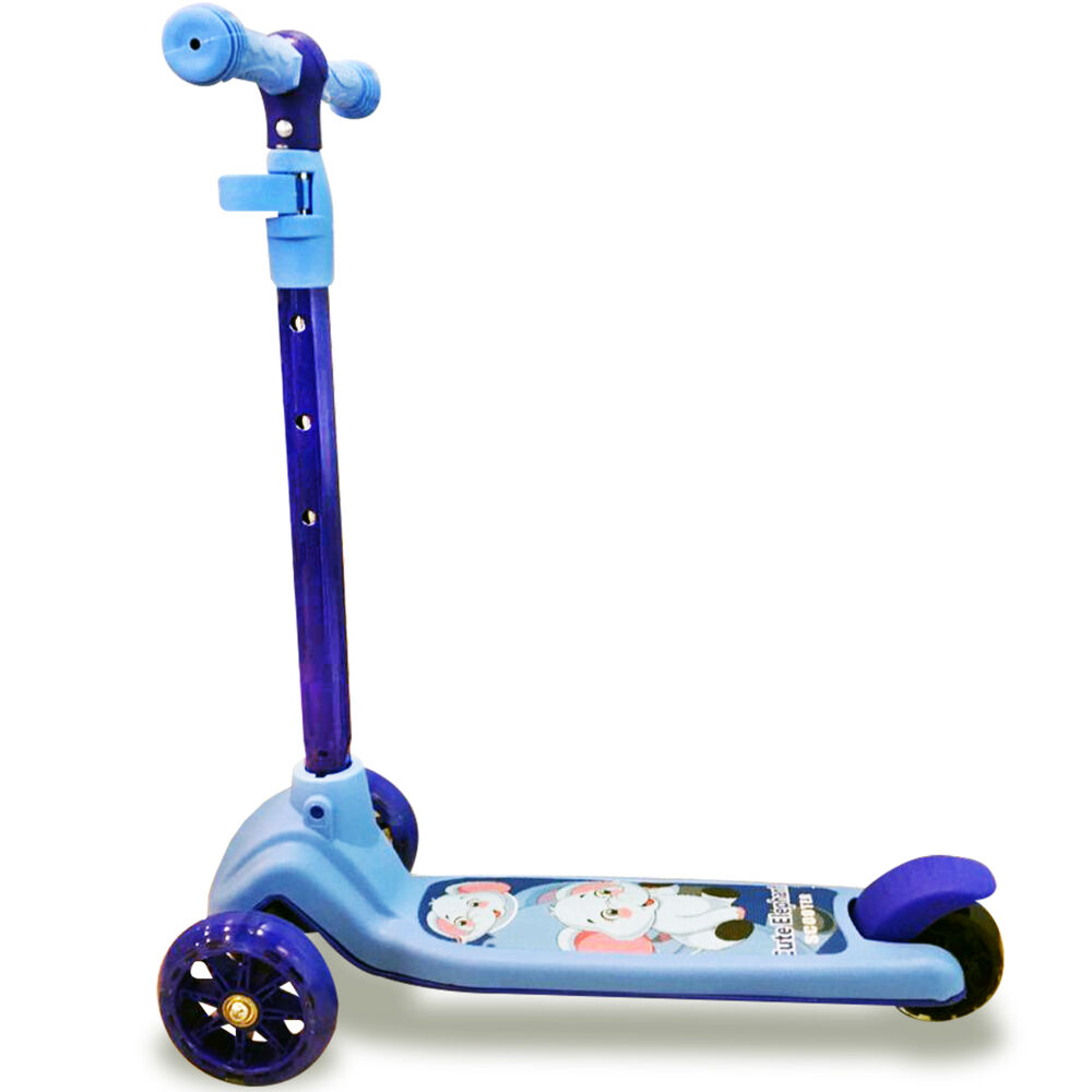 Scooter De 3 Ruedas Dise&ntilde;o Elefante Ruedas Iluminadas - Ps image number 0.0