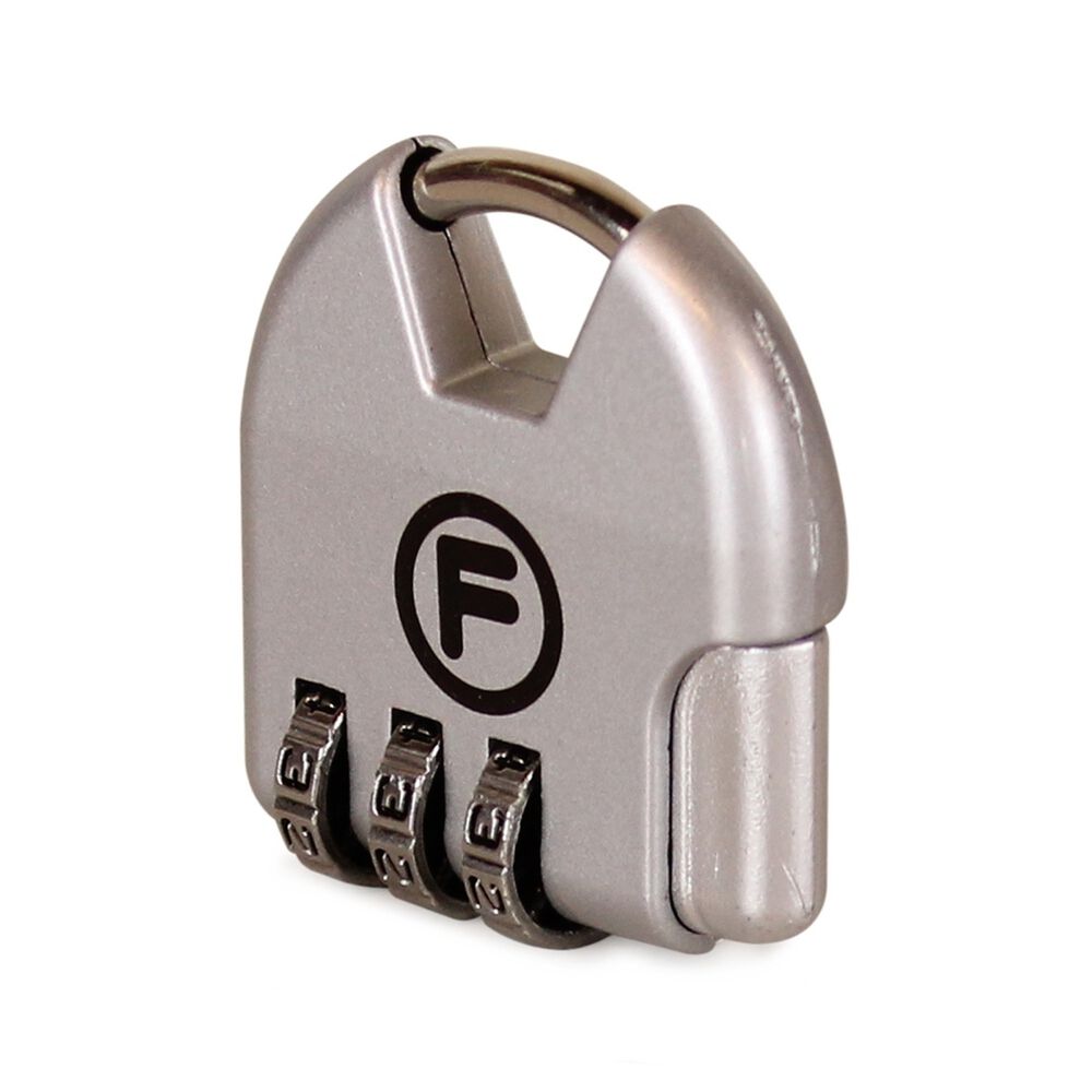 Candado Gris 3 D&iacute;gitos F La Maleta De Chile image number 3.0