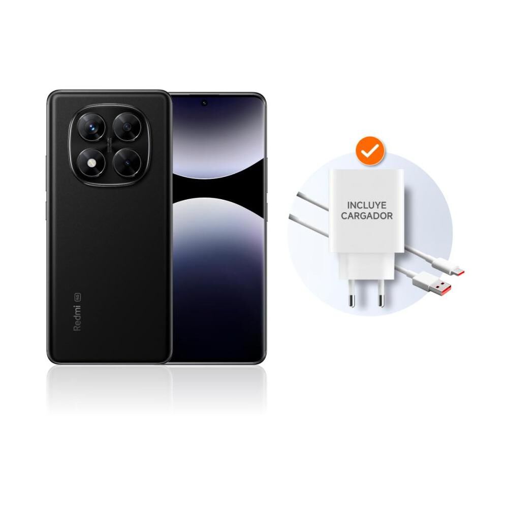 Smartphone Xiaomi Redmi Note 14 Pro / 5G / 256 GB / Negro / Liberado image number 1.0