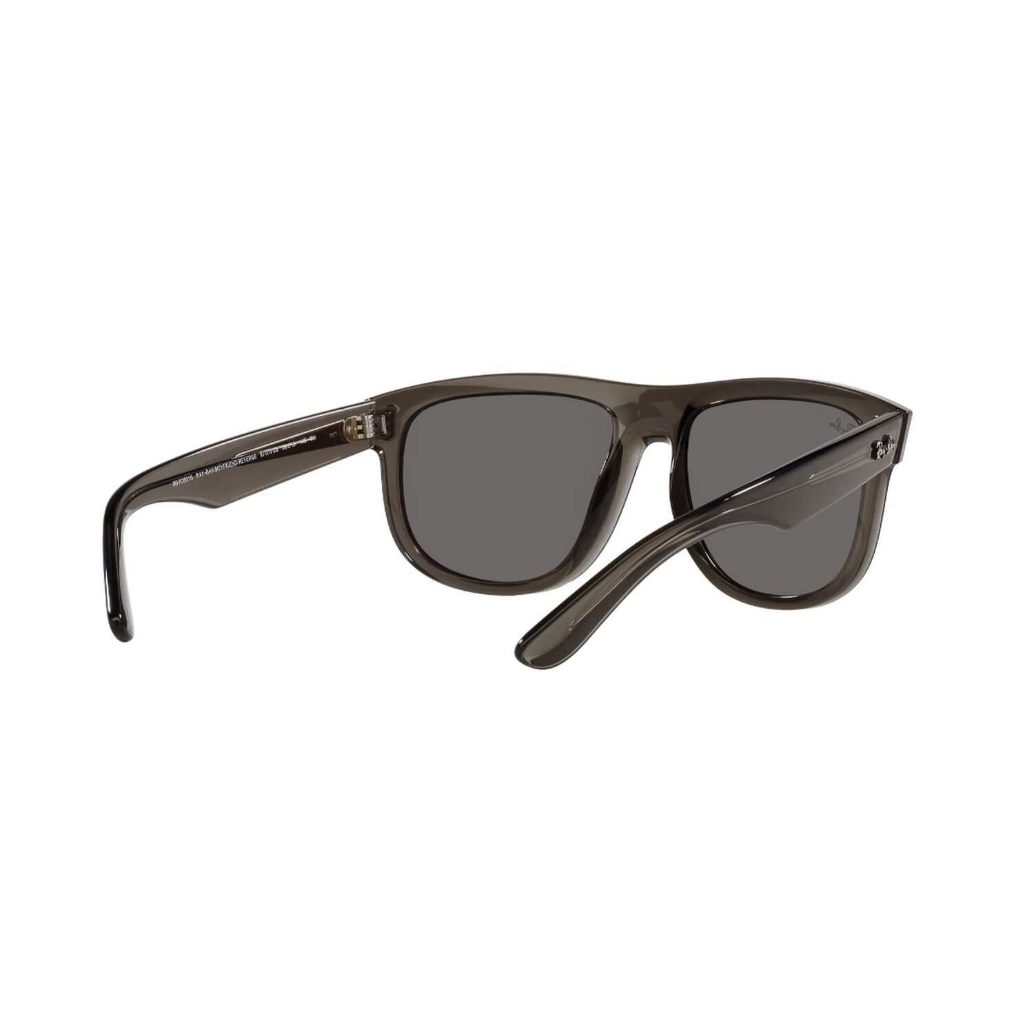 Lentes De Sol Boyfriend Reverse Transparent Dark Grey Espejados Ray-ban image number 7.0