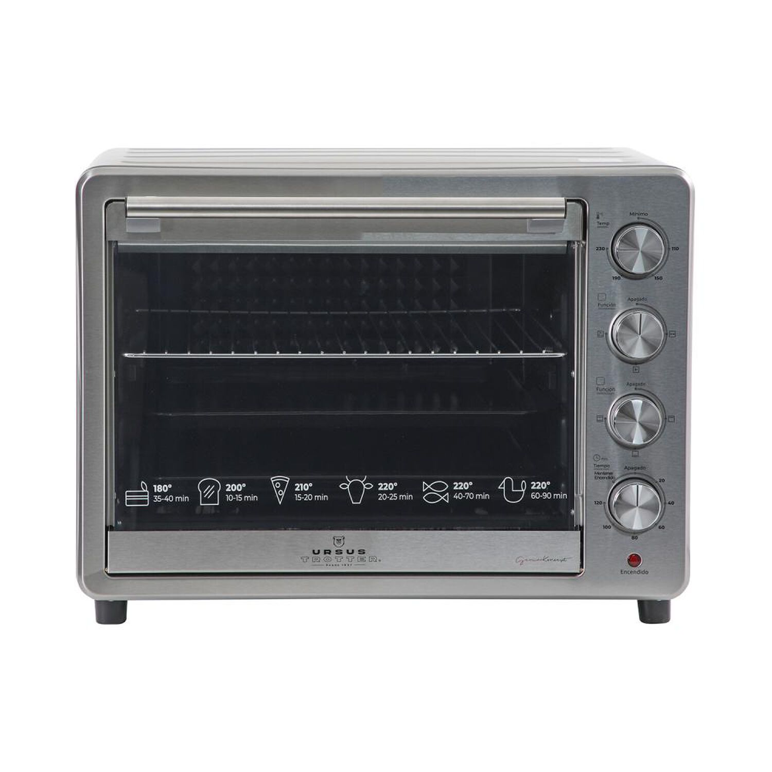 Horno Eléctrico Ursus Trotter UT-Backofen Pro-I  / 60 Litros / 2200W