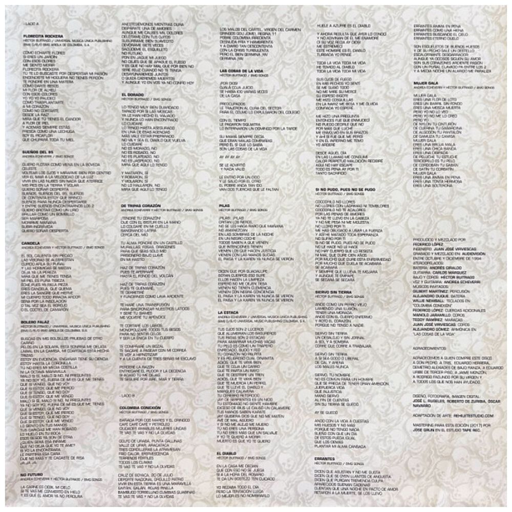 Aterciopelados - El Dorado | Vinilo image number 3.0