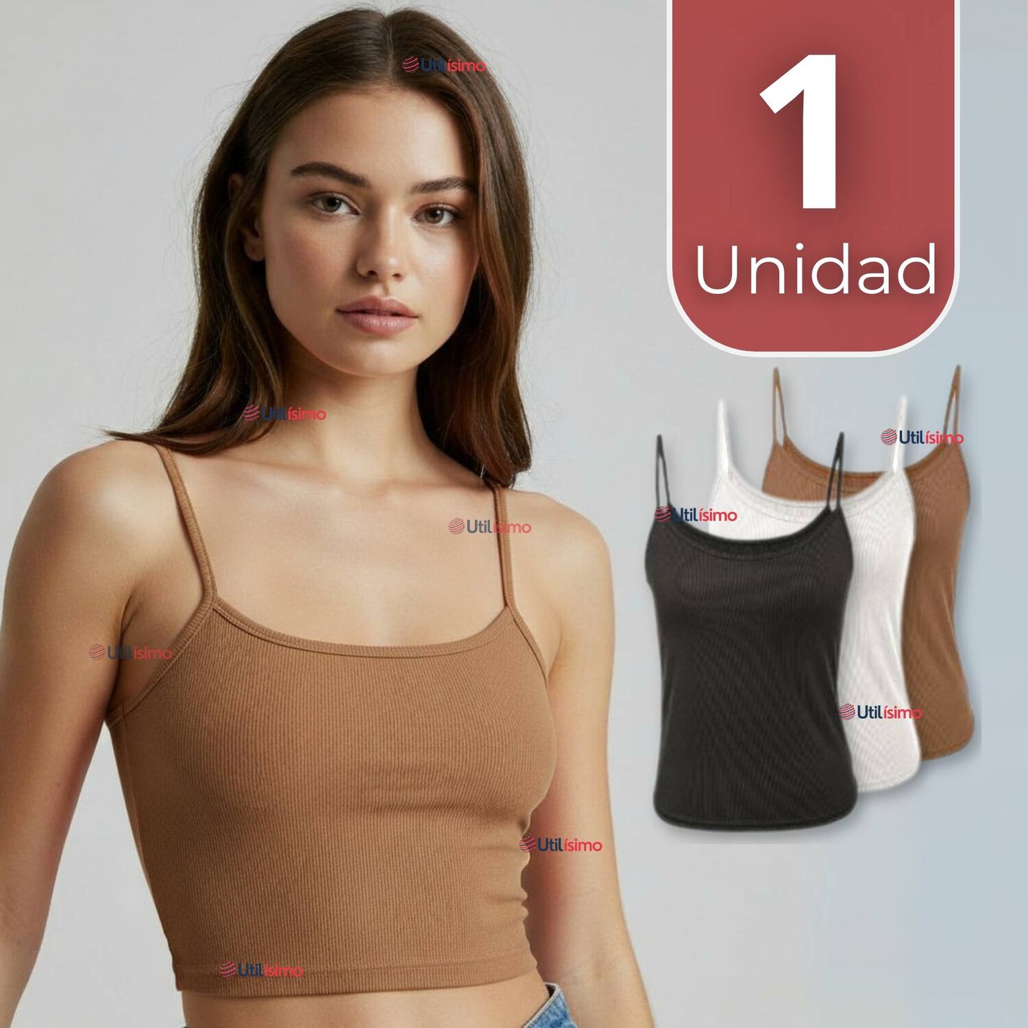Polera Camiseta Pabilo B&aacute;sica Lisa El&aacute;stica Algod&oacute;n Mujer Colores Surtidos image number 0.0