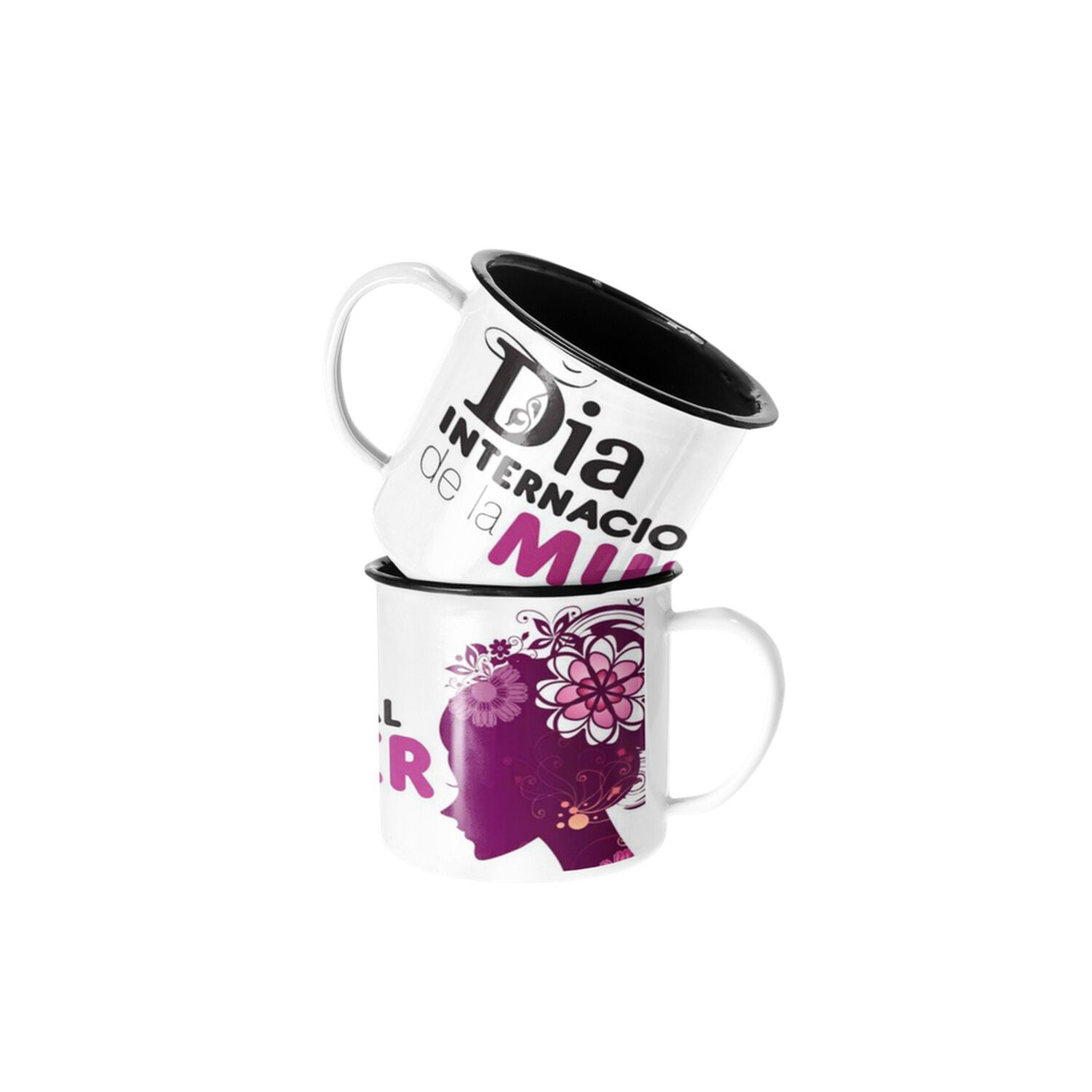 Taza Enlozada Lechera Dia Internacional De La Mujer image number 0.0