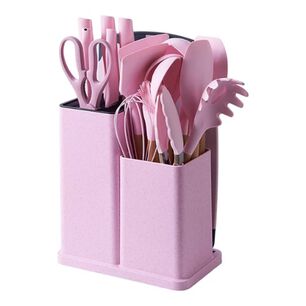 Juego Utensilios 19 Piezas Silicona Antiadherente De Cocina
