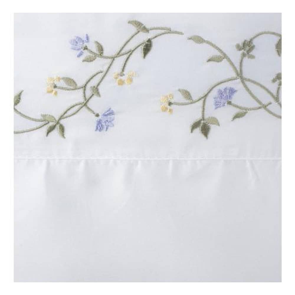 Sabana Andes Microfibra Bordada Verde King image number 2.0