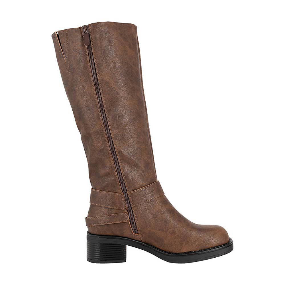 Bota Biker Larga Jessa Cafe Alquimia image number 3.0