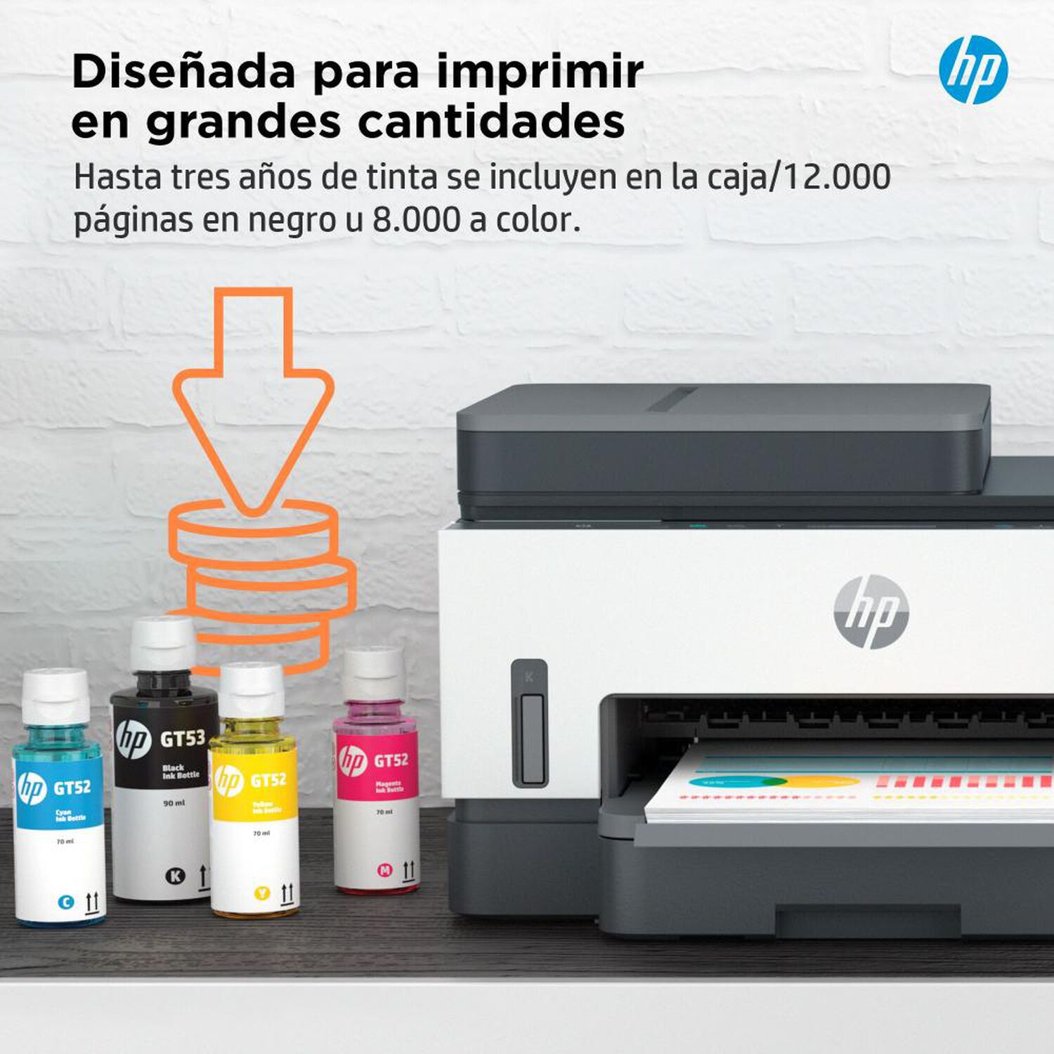 Impresora Multifuncional HP Smart Tank 750 image number 13.0