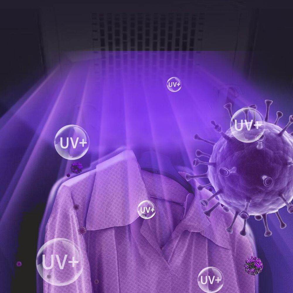 Colgador De Ropa A Control Remoto Full Uv Clean image number 5.0