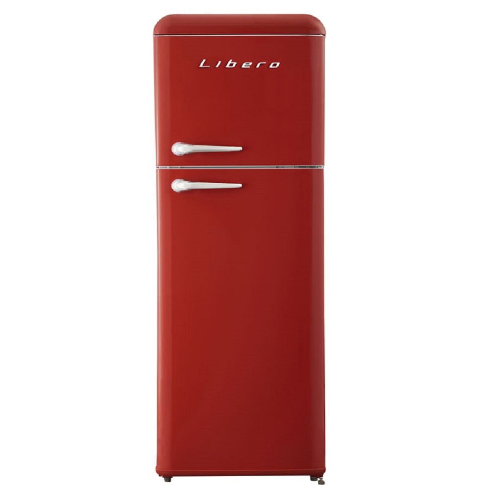 Refrigerador Retro Frio Directo 203 Lts Lrt-210dfrr Rojo image number 0.0
