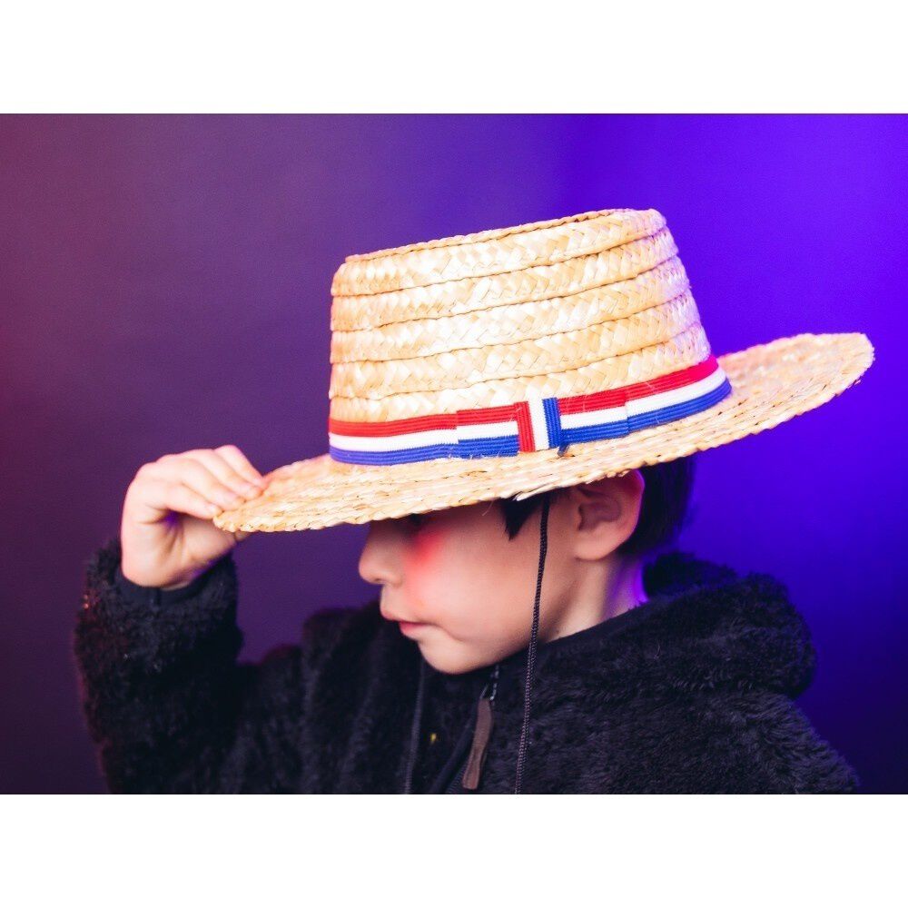 Sombrero Chupalla Huaso Ni&ntilde;os Fiestas Patrias image number 2.0