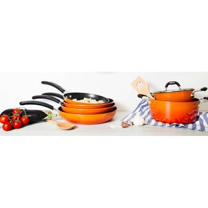 Batería De Cocina Marmicoc Fuego / 7 Piezas