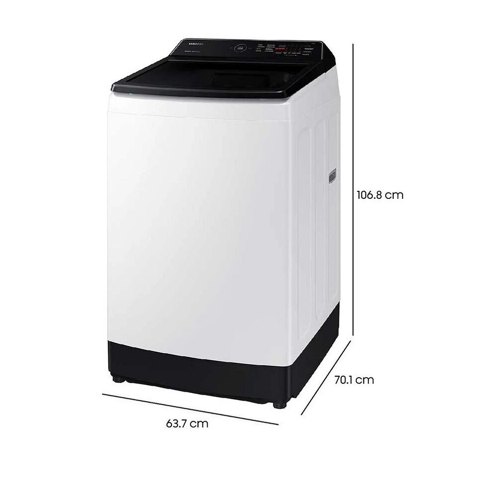 Lavadora Samsung Carga Superior 17 Kg Ecobubble Wa17cg6441bw image number 2.0