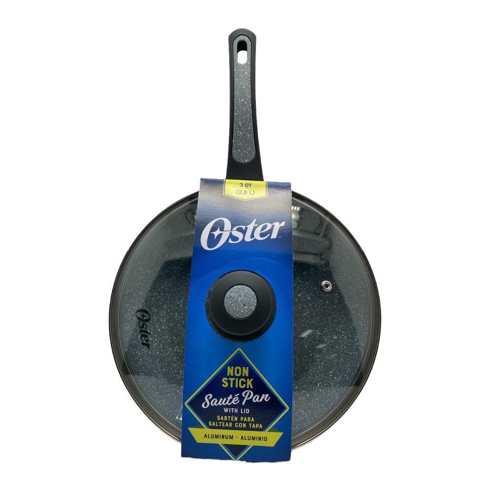 Wok Aluminio Con Tapa Bastone Oster / 24.5 Cm / 2 Piezas image number 5.0