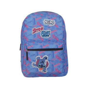 Mochila Juvenil Stitch Parches (3 Diseños)