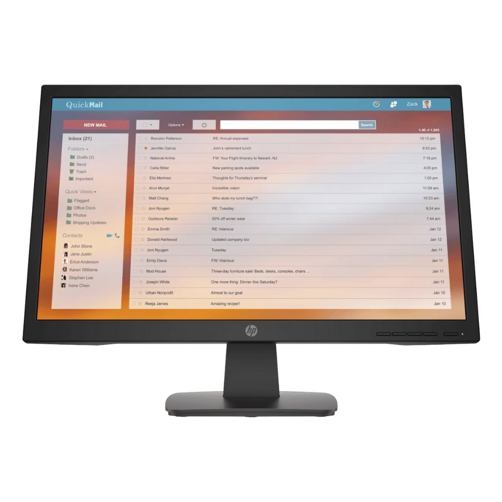 Monitor Hp P22v G4 21.5" Fhd 5 Ms 16:9 Vga Hdmi 1.4 - Reacondicionado Grado A image number 1.0