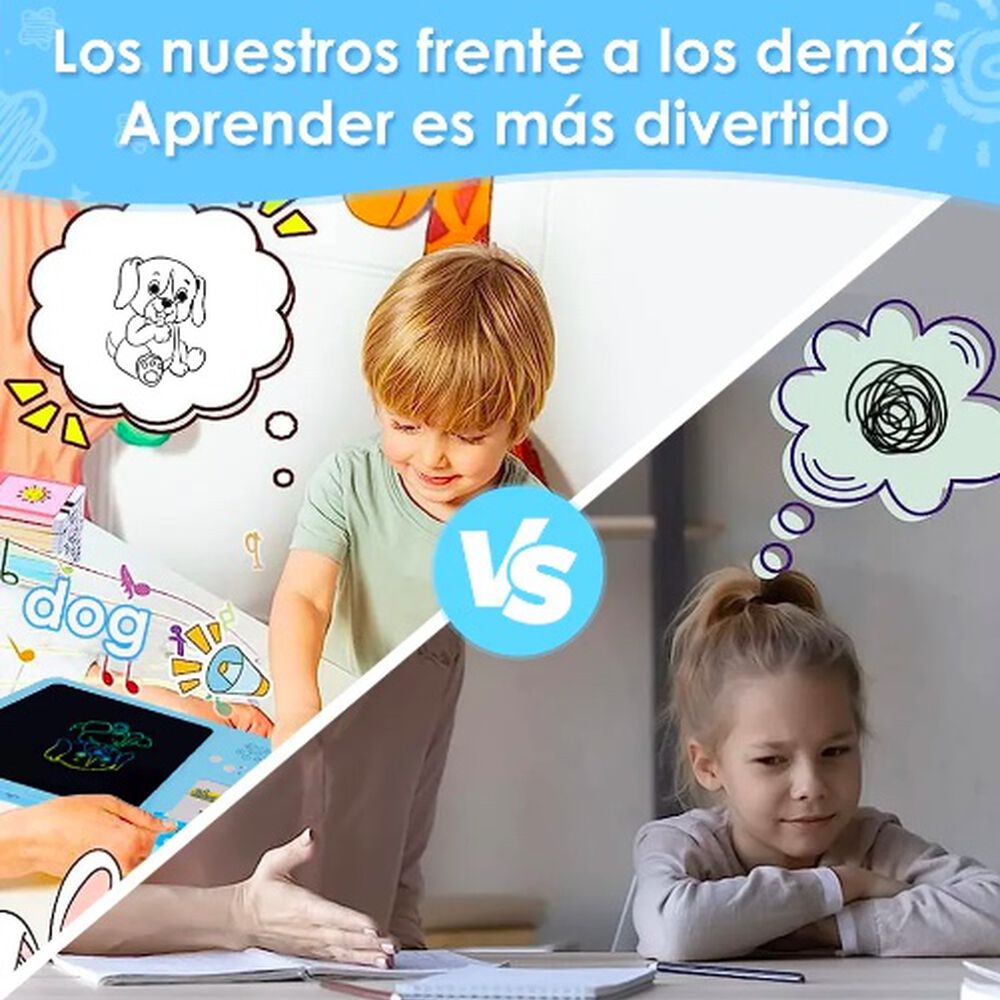 Tablero Did&aacute;ctico Con 255 Tarjetas Espa&ntilde;ol-ingl&eacute;s Para Ni&ntilde;os image number 4.0