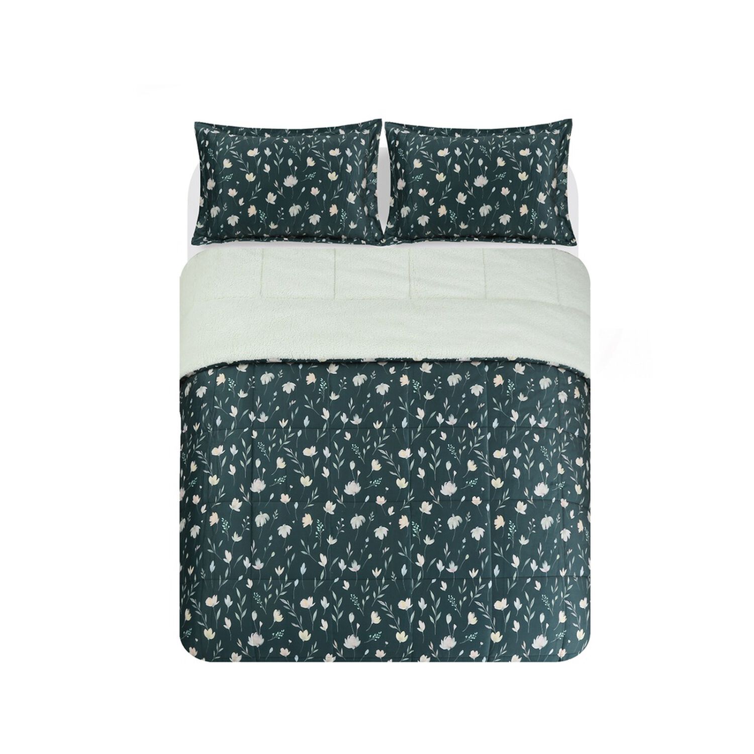 Plumon Andes Velvet Printed Botanico King image number 2.0
