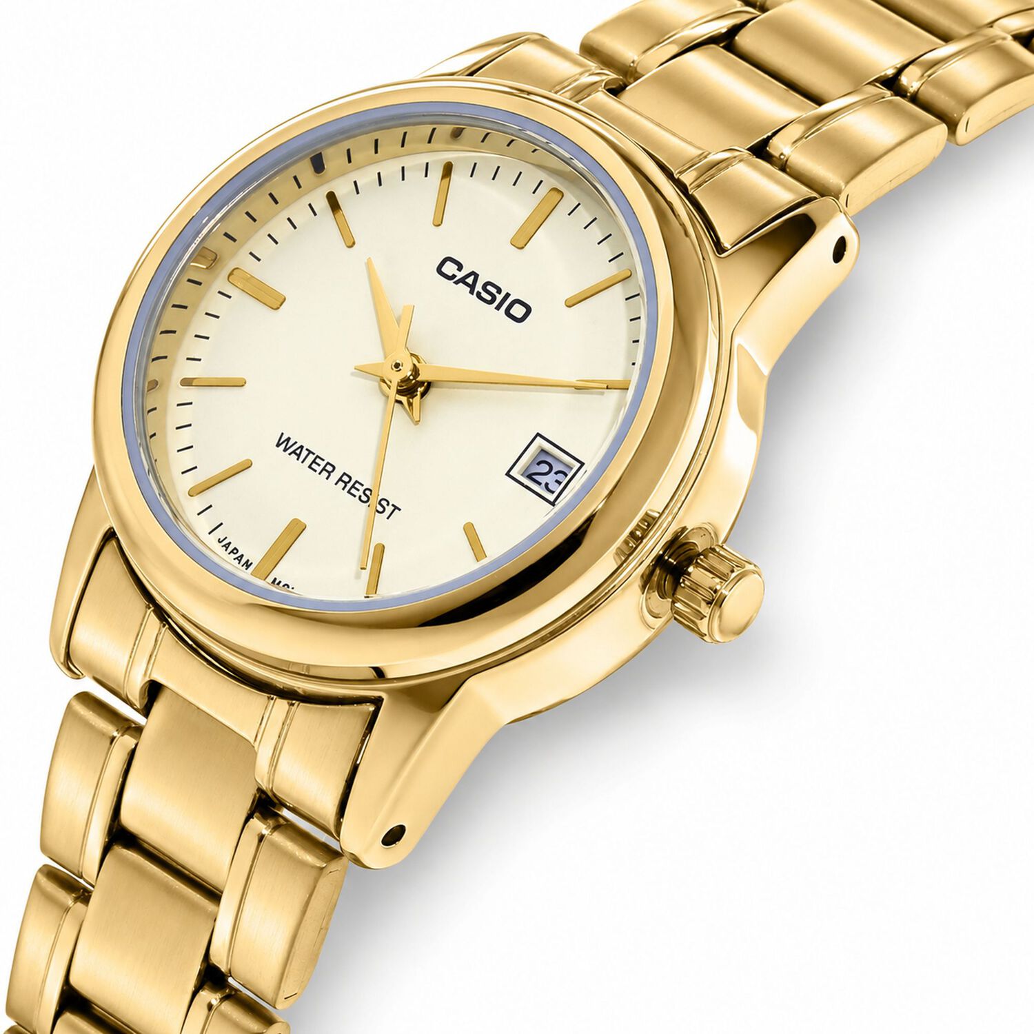 Reloj Casio Mujer Ltp-v002g-9audf image number 2.0