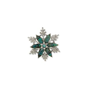 Prendedor Mujer Anne Klein Cherished Moments Verde
