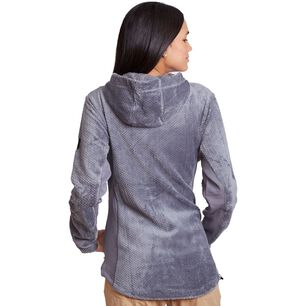 Pro Fleece Hybrid Peakperformance Mujer Kryp Gris