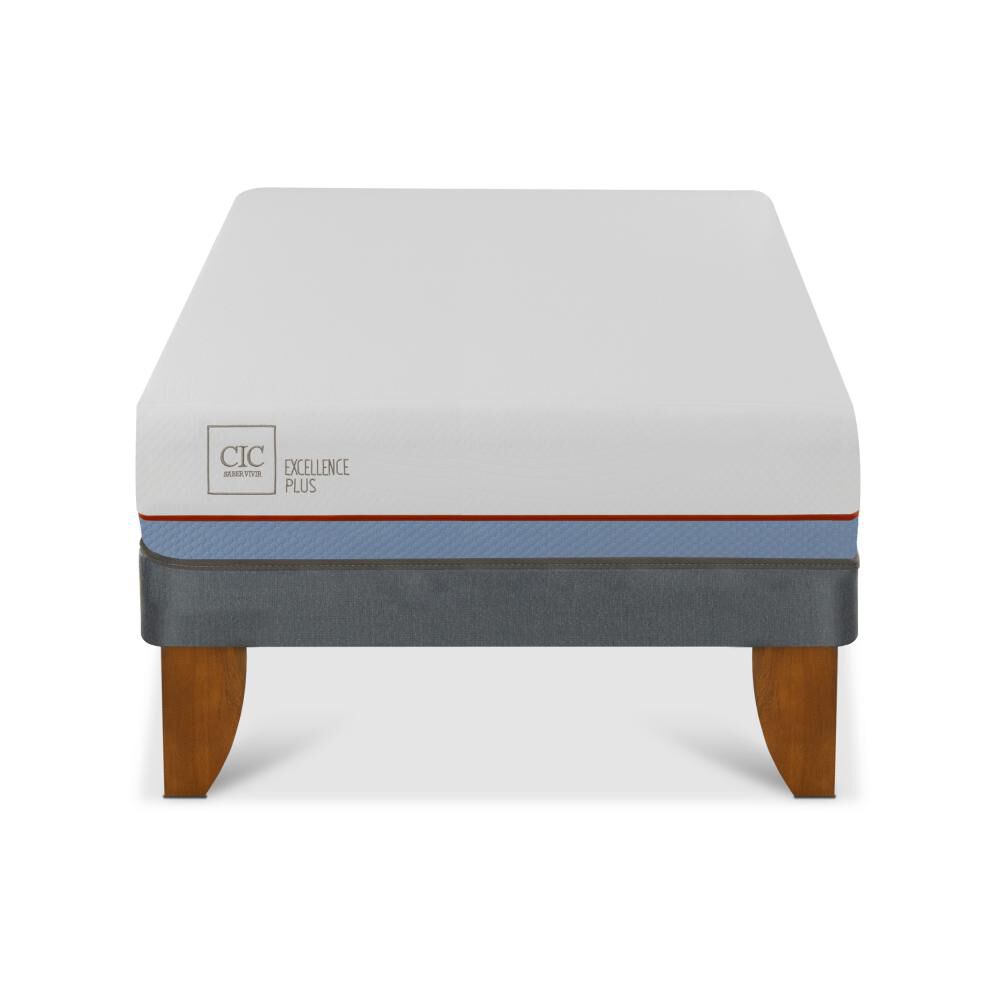 Cama Europea Cic Excellence Plus / 1.5 Plazas / Base Normal image number 0.0