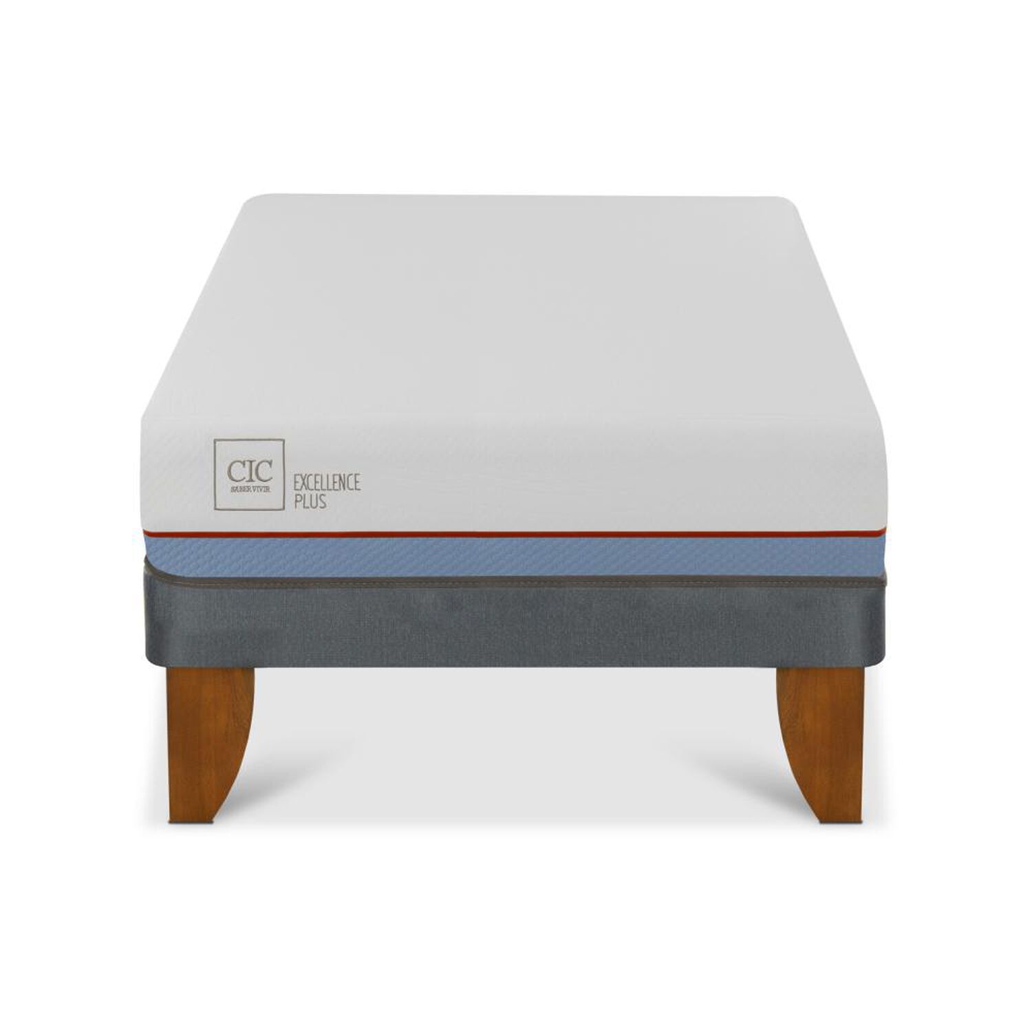 Cama Europea Cic Excellence Plus / 1.5 Plazas / Base Normal image number 0.0
