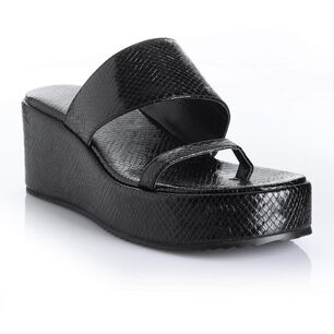 Sandalia Mujer Via Uno Black