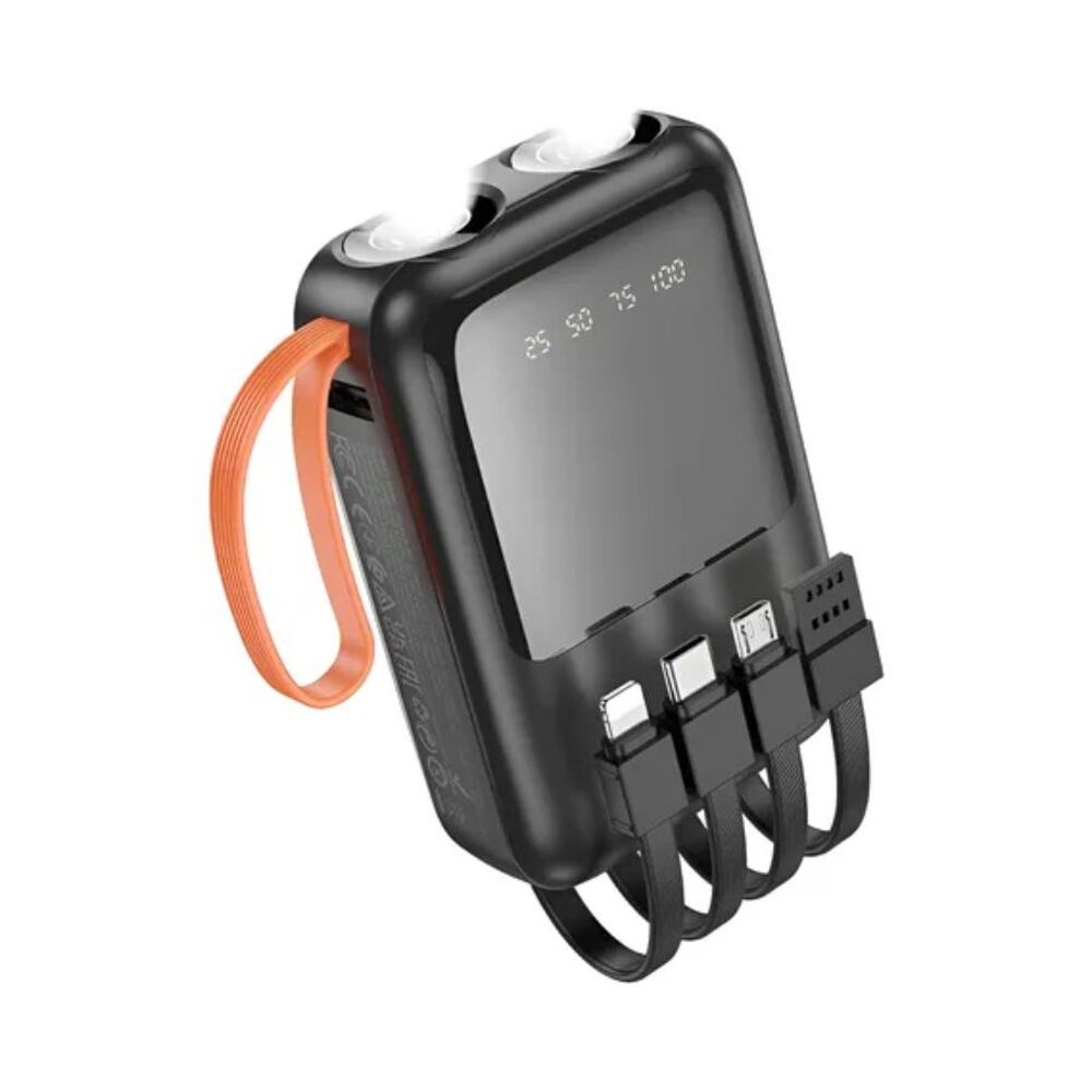 Cargador Batería Portátil Power Bank 10000 Mah 12w Linterna image number 0.0