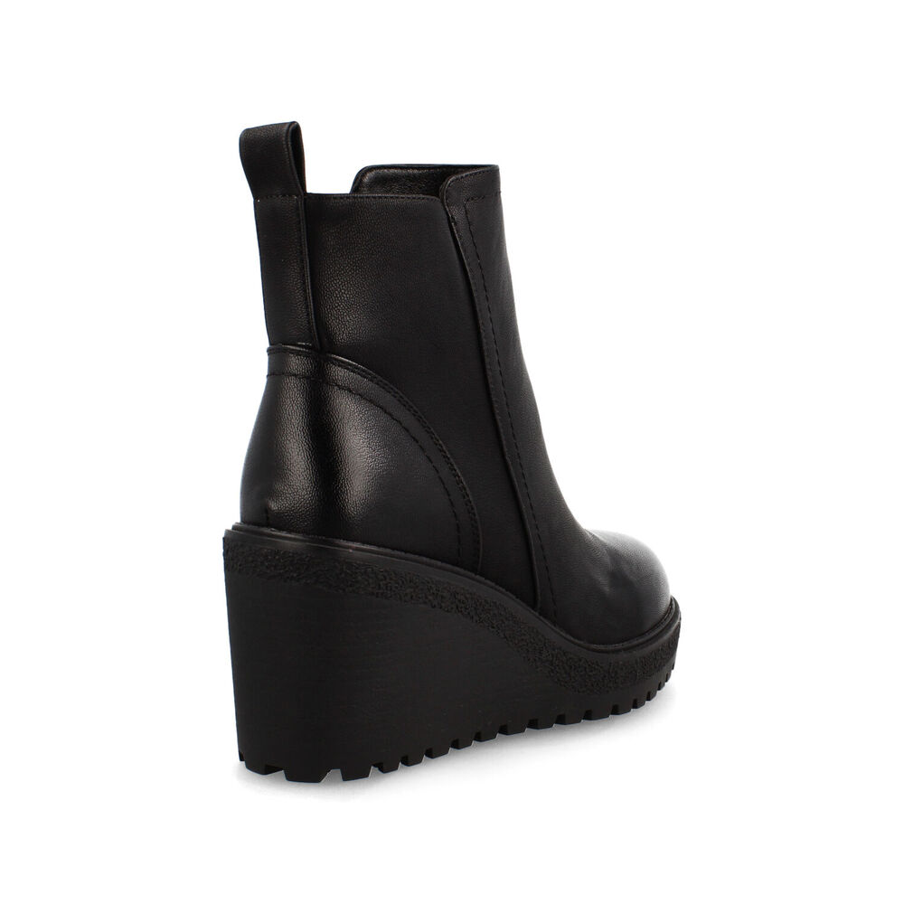 Botín Mujer Bata Valeska Negro image number 2.0
