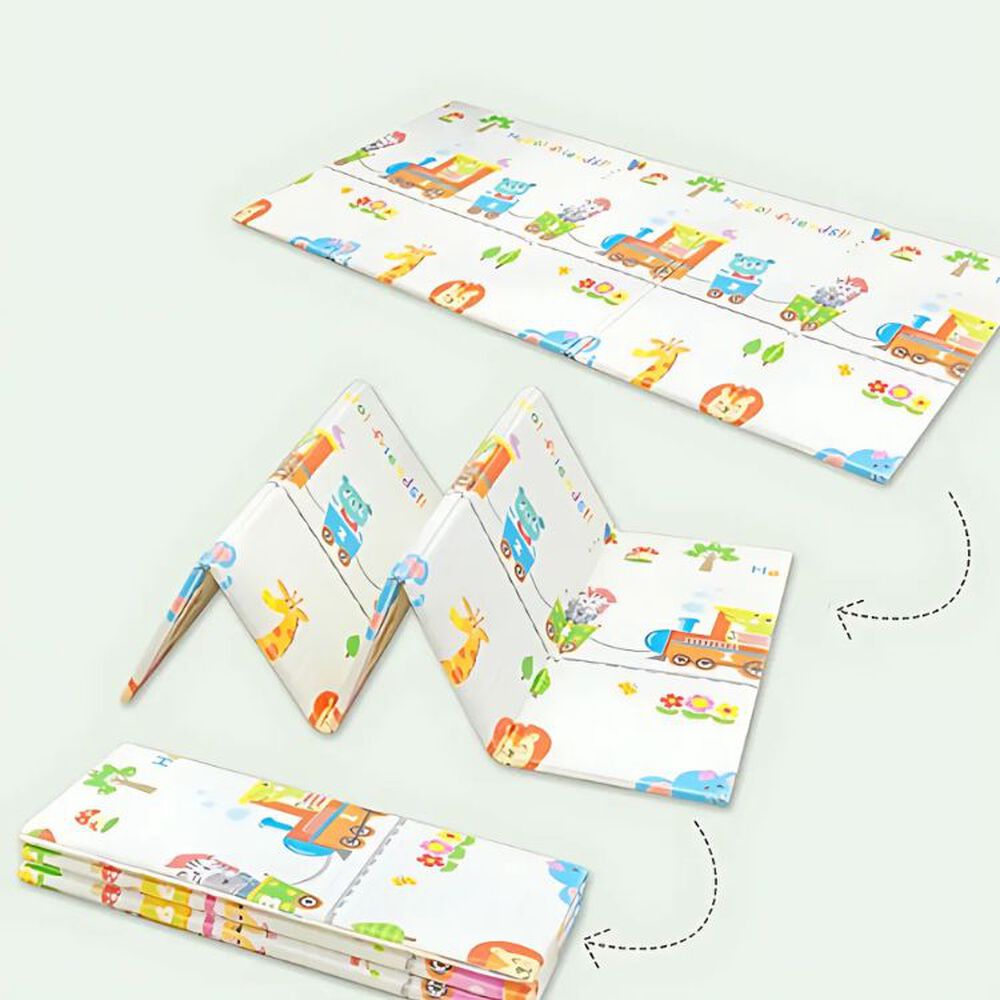 Alfombra Reversible 2 X 1.8 M Antigolpe Plegable Para Bebés image number 4.0