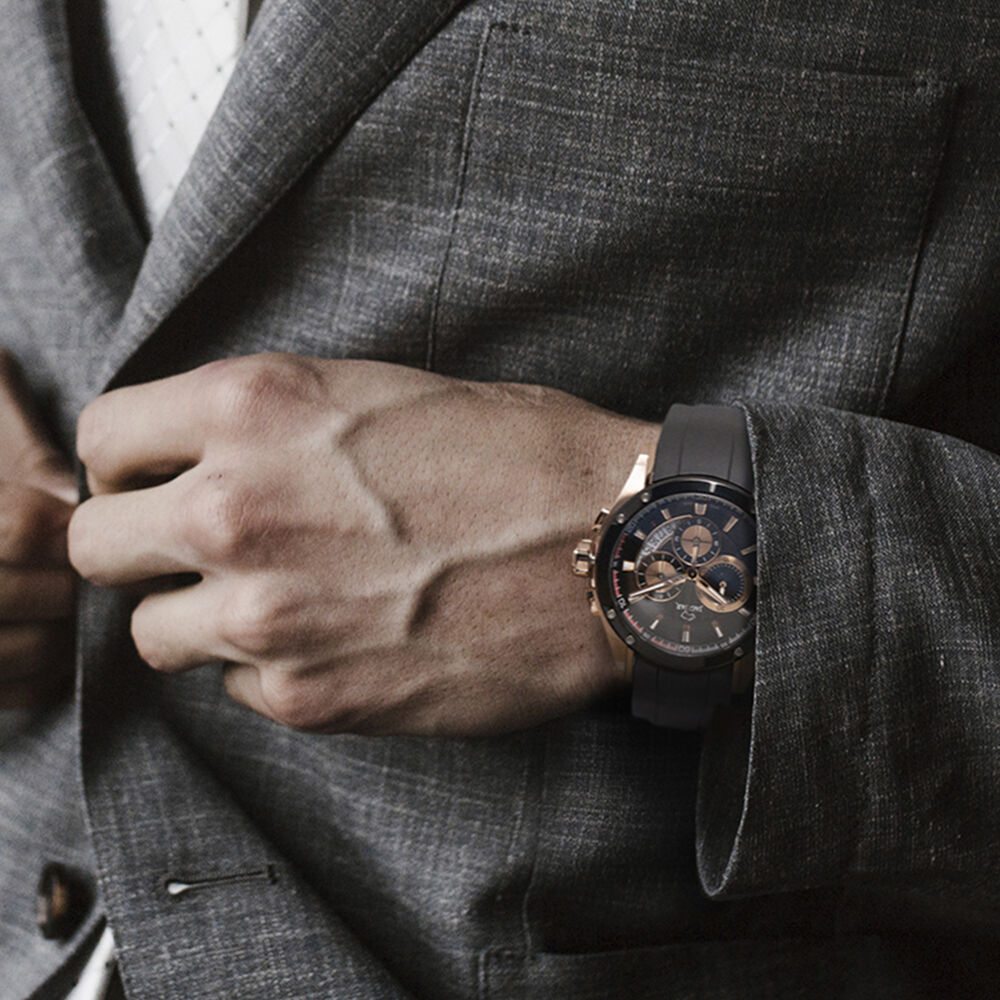 Reloj J691/1 Jaguar Negro Hombre Special Edition image number 3.0