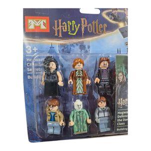 Juguete Figuras Set Harry Potter 6 Piezas Accesorios