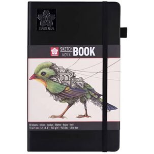 Libreta Sakura 21x13cm 140gr 80 Hojas Blanco Crema