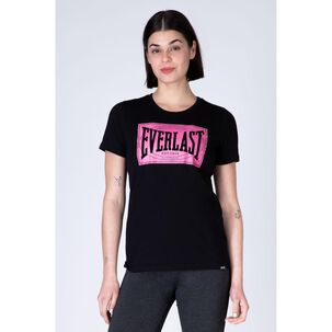 Polera M/c Select Negro Everlast