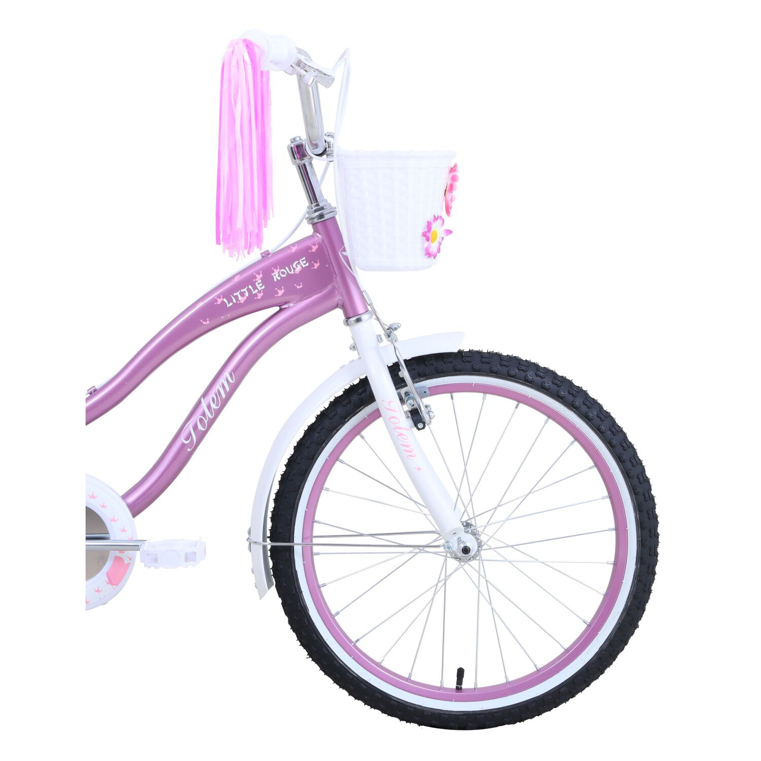 Bicicleta Totem Infantil Aro 20 Little Rouse Rosado image number 4.0