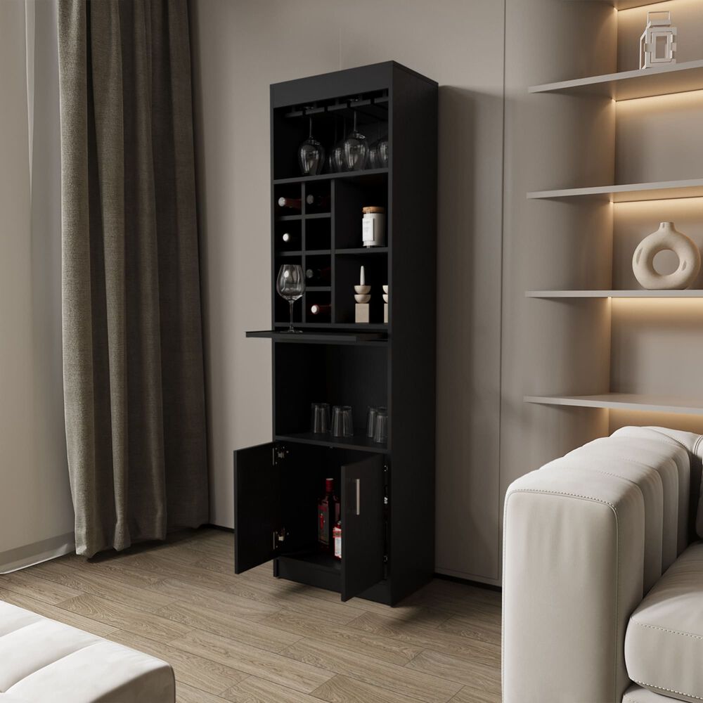 Bar Alto 8 Botelleros Repisa Extensible Fm-012 image number 5.0