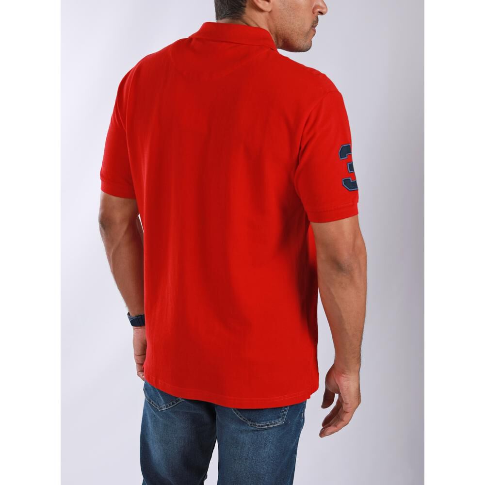 Polera Manga Corta Cuello Redondo Hombre Us Polo image number 2.0