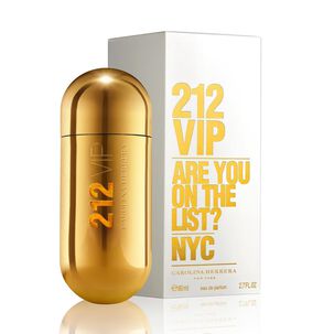 Perfume 212 Vip Carolina Herrera 80 Ml Mujer
