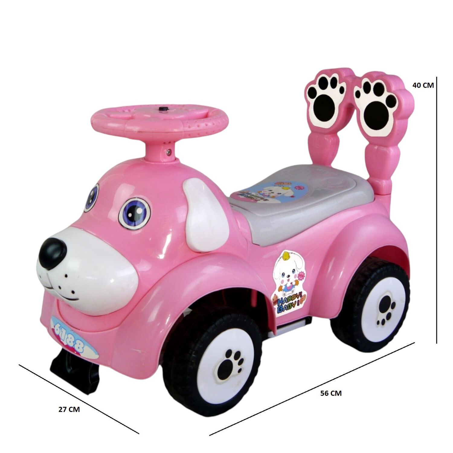 Corre Pasillos Modelo Perrito Rosado image number 3.0