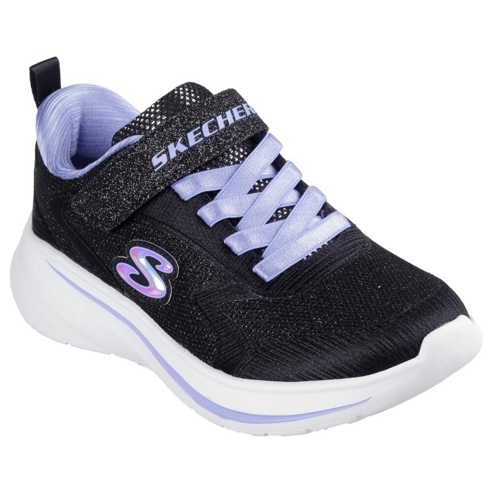 Zapatilla Infantil Niña Skechers Wave 92 Negro image number 0.0