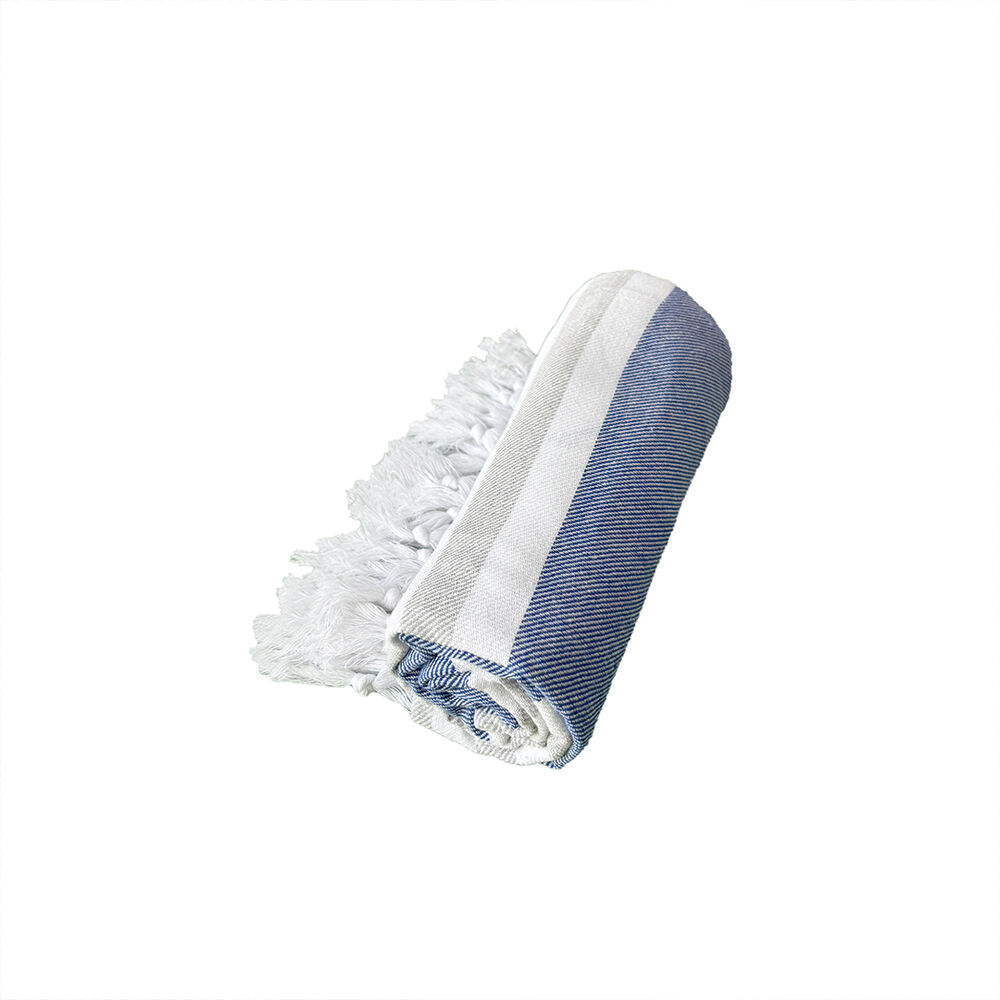 Toalla Turca Ceren Azul Beige image number 1.0