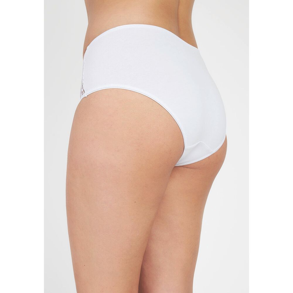 Pack 3x Pantaleta Algod&oacute;n P314186-bla Kayser image number 3.0