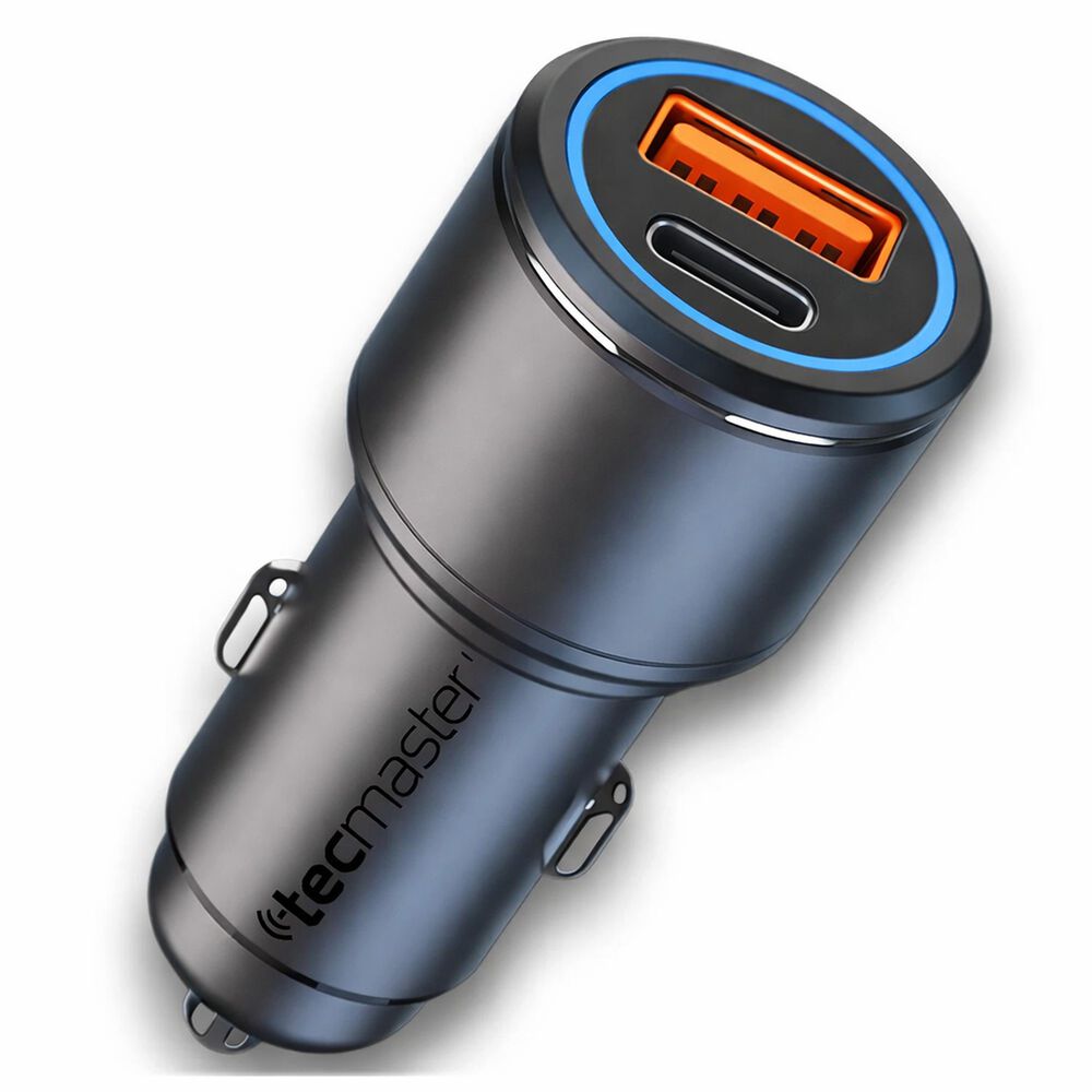 Cargador De Auto 12v 42w Max Usb-c+ Usb Power Delivery Q.c image number 0.0