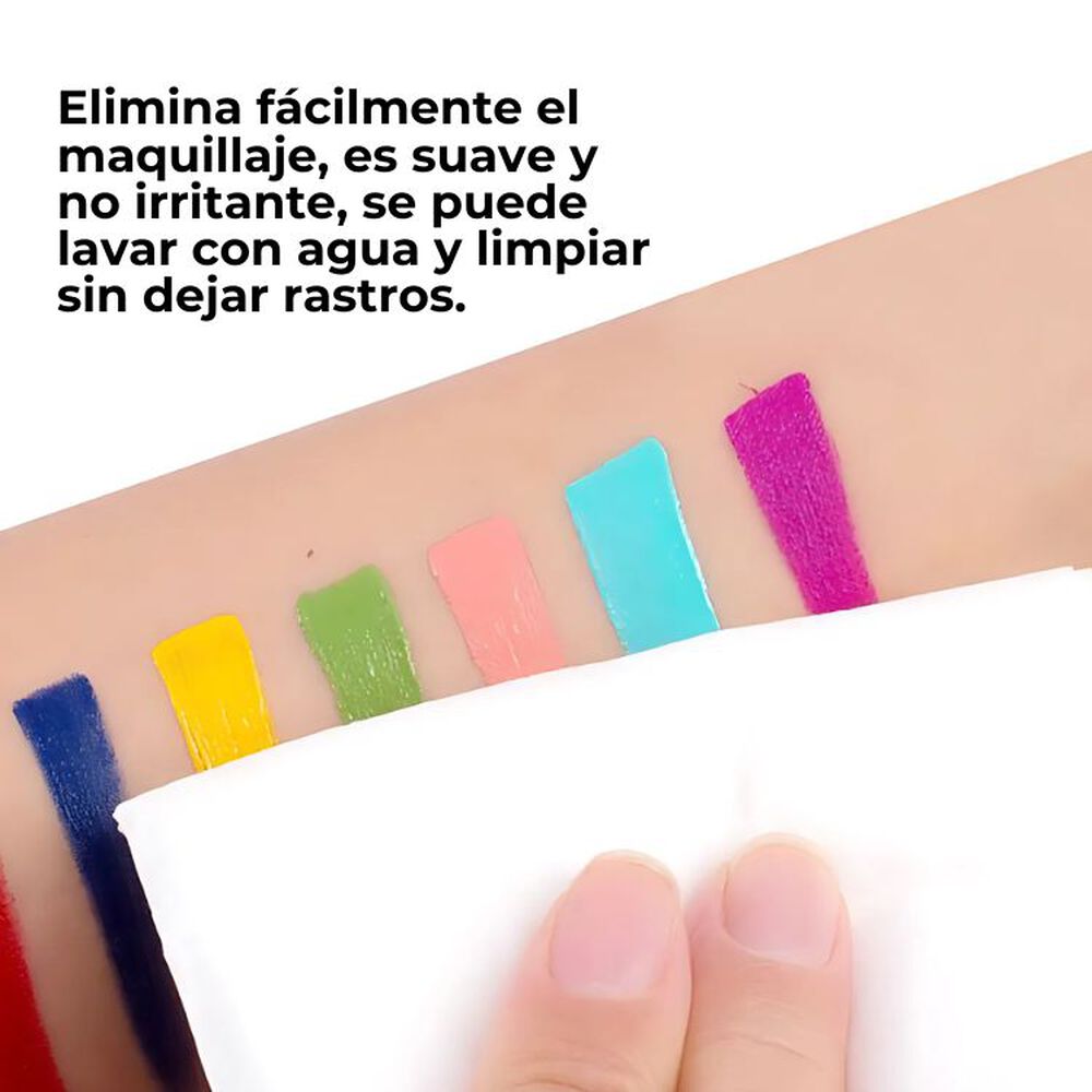 Paleta Maquillaje Infantil Pintacaritas Cumpleaños Eventos image number 2.0