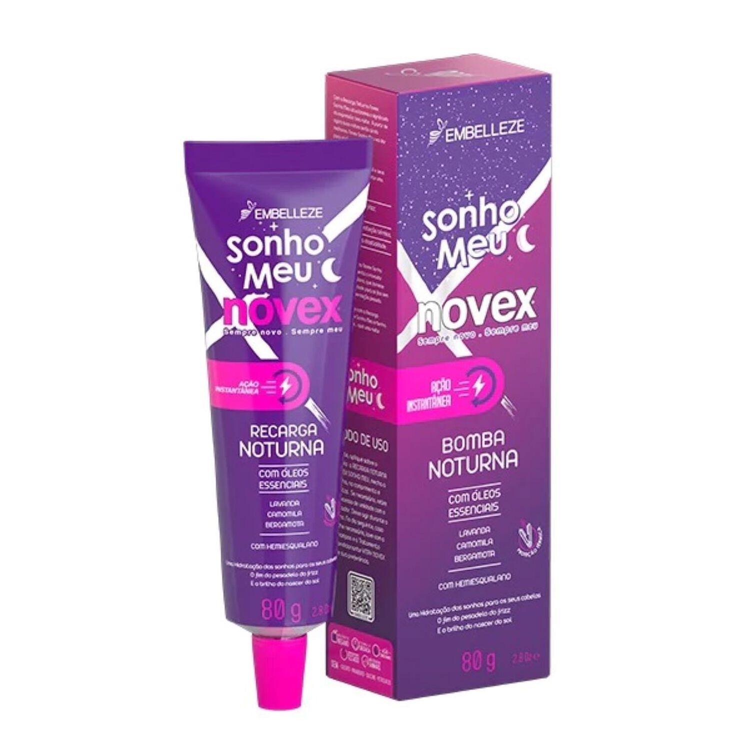 Novex Recarga Nocturna Sonho Meu 80g image number 0.0