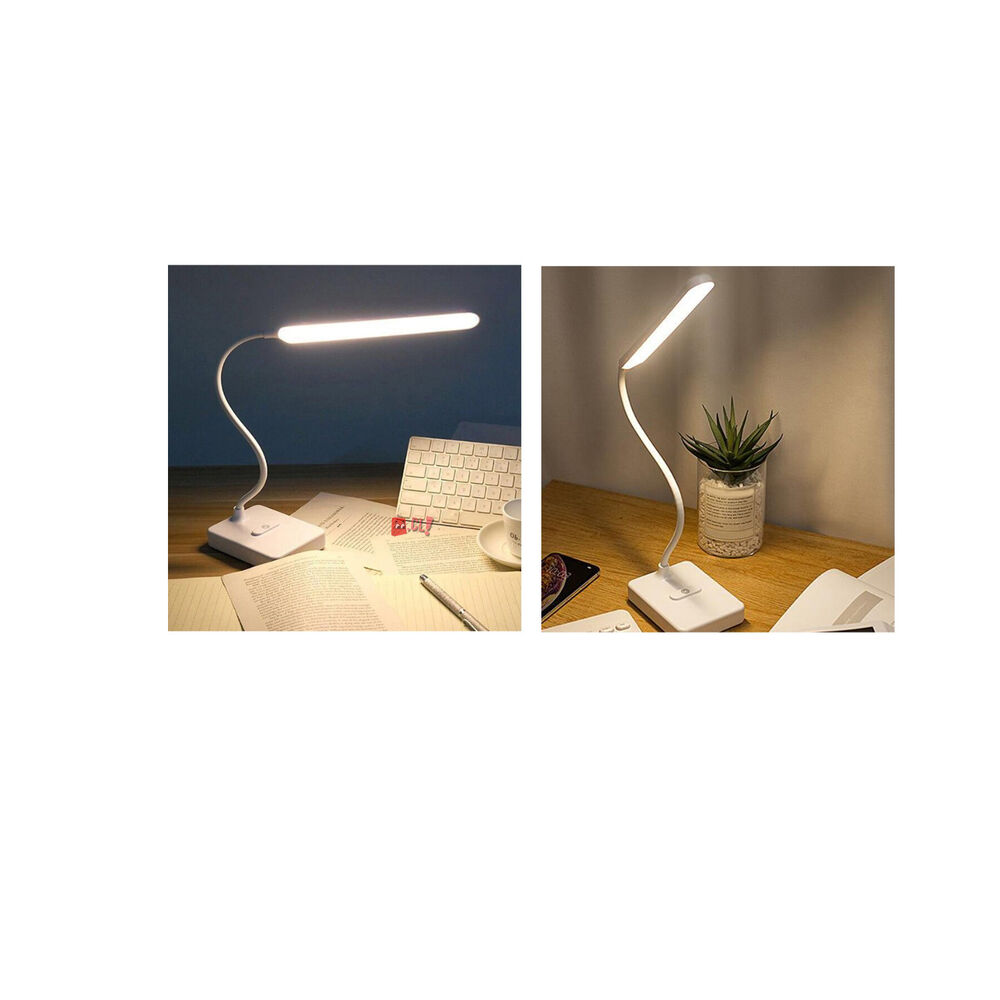Lámpara De Escritorio Flexible Portátil Con Puerto Usb - Ps image number 1.0